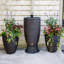 Baril de pluie en polyéthylène Rts Home Accents-104338040