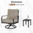 Nickita Seating Group, Swivel Rocking Chair with 6" Olefin Cushions-710866131-731013363