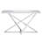 Ashaz 47.25'' Glass Top Console Table