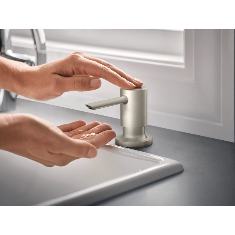 Distributeur de savon et de lotion Moen, Inoxydable