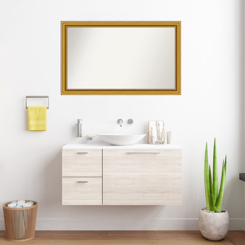 Tailey Solid Wood Wall Mirror, 25.75" x 41.75"