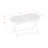 7 Piece Patio Garden Table Set Consist of an Oval Outdoor Acacia Wood Dining Table and 6 Folding Arm Chairs, 36x60 Inch, Natural Oil-2094435691
