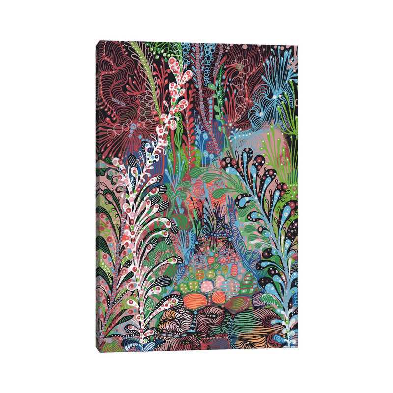 Garden by Noemi Ibarz - Wrapped Canvas Print, 30.48 cm H x 45.72 cm W