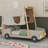 Car Bed With Pillow, Ceiling Cloth And LED-1501991724