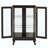 Curio Cabinet With Tempered Glass Doors, Lighted Display Cabinet With Mirrored Back Panel & Adjustable Shelves Perfect For Home Or Office (Light Bulb Included)-1563057929