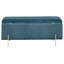 Baringer Velvet Upholstered Bench with Flip Top-1151232897