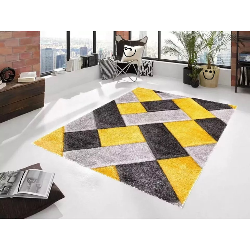 Shag Area Rug, Rectangle 200 x 290 cm