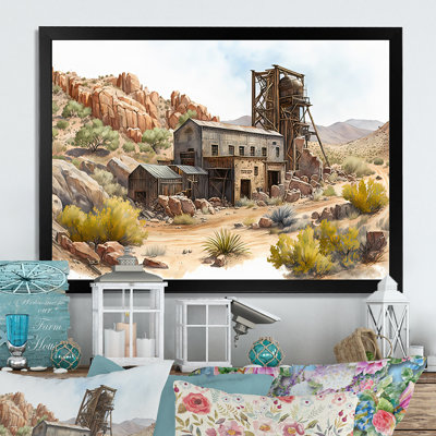 Wild West Mine in Arizona III - Impression sur toile