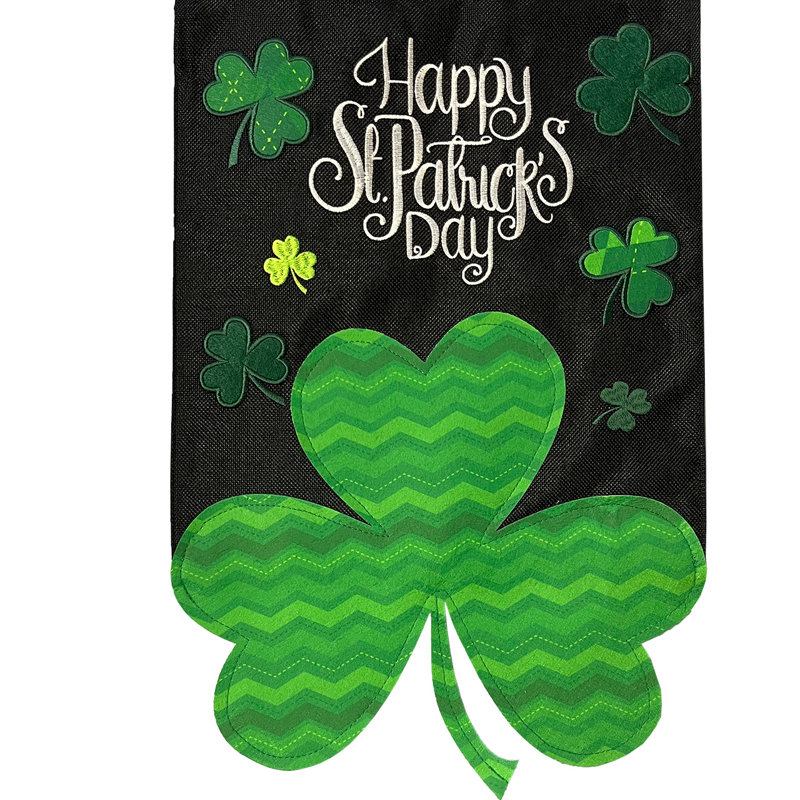 Drapeau de jardin Shamrock