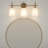 Erlandson 3-Light Dimmable Metal Vanity Light with Frosted Glass Shades-269051396-269051451