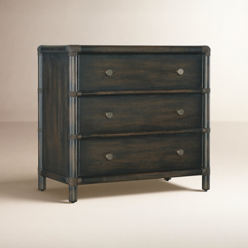 Table de chevet Retreat Pole, Sable noir