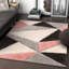 Geometric Shag Area Rug-1748551556
