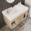 Ensemble de meuble-lavabo mural flottant 29,9 po-201118527