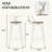 Swivel Metal Counter And Bar Stools-80046745-80046739