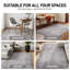 Tapis ivoire / gris Griffey-1441615334
