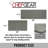 Embossed Soothing Comfort Anti-Fatigue Mat Set-65013254