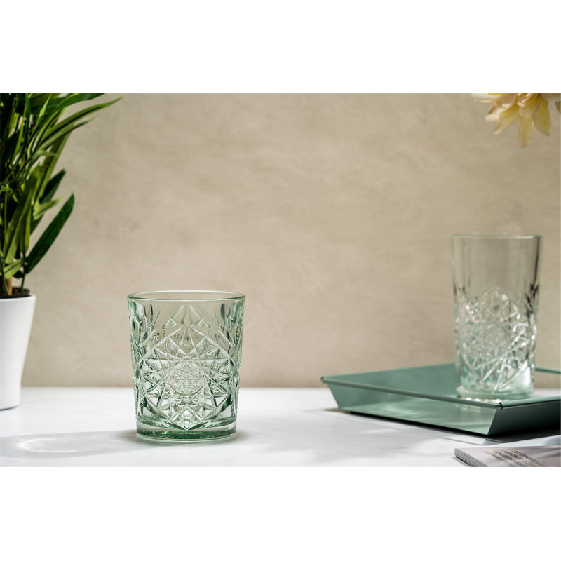 Rüdiger 355ml Drinking Glass Set, Green (Light)