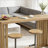 Elegant Wood Kitchen Table,Coffee Table,Rectangular Dining Table
