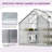 6'W X 4/6/8/10/12'D Heavy-duty Walk-in Hobby Greenhouse-97266836