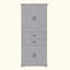 Armoire de rangement avec espace de rangement multifonctionnel, portes avec tablettes de rangement, 2 tiroirs, tablette réglable-1621588844
