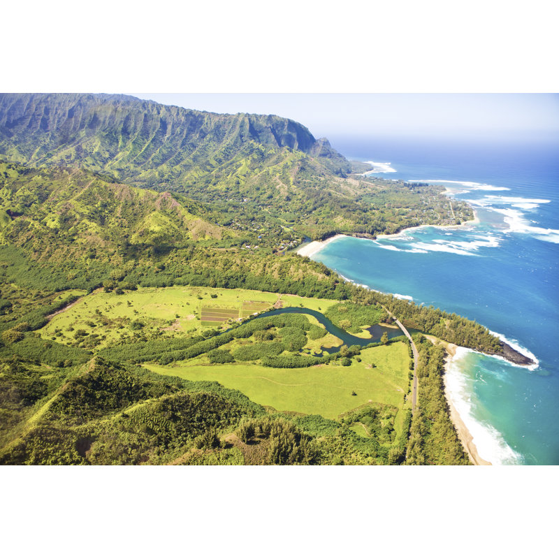 North Coast Of Kauai by YinYang - Wrapped Canvas Print, 30cm H x 46cm W x 3.8cm D