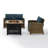 3 - Person Patio Conversation Set with Cushions-1883675057