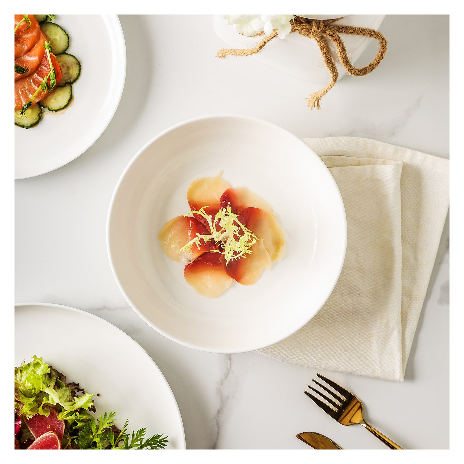 Sable 12-Piece Dinnerware Set