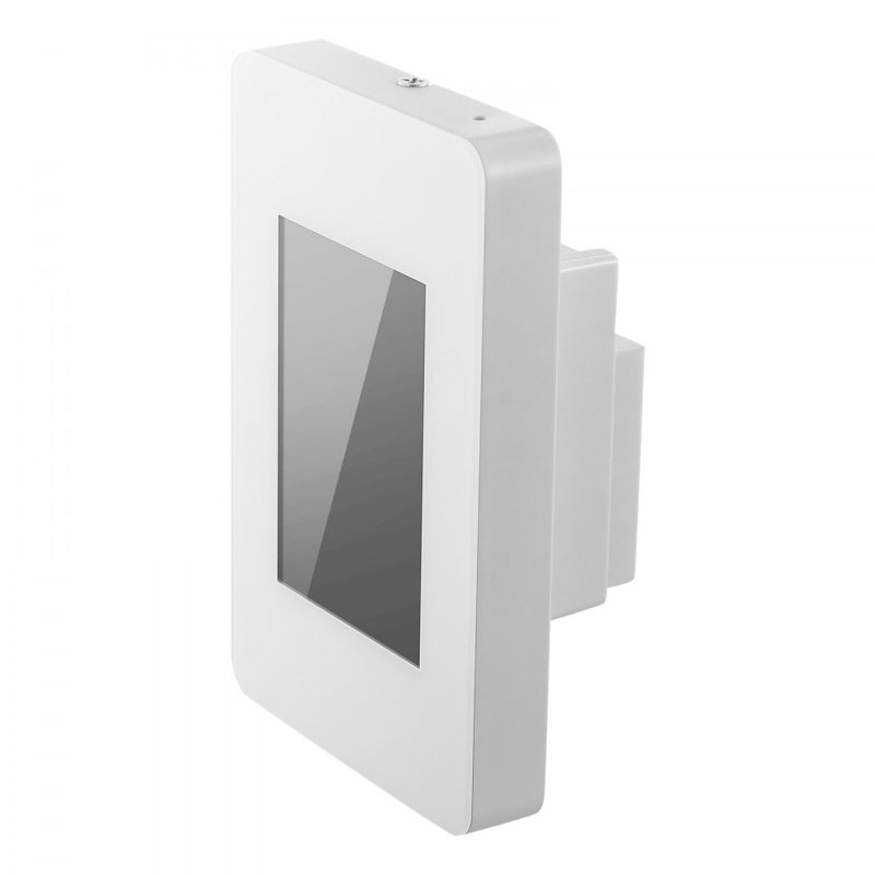 7-Day Programmable Thermostat, Home Thermostats for Radiant Underfloor Heating Cable,Heat Pump with GFCI & Sensitive Sensor,TFT Colour Display Touchscreen,Efficient,Grey-White (Without Wifi)