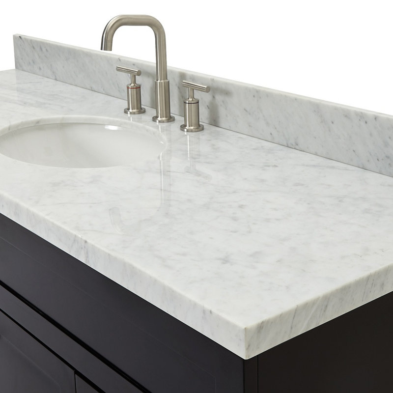Ensemble de meuble-lavabo simple 61 po Abell, Noir