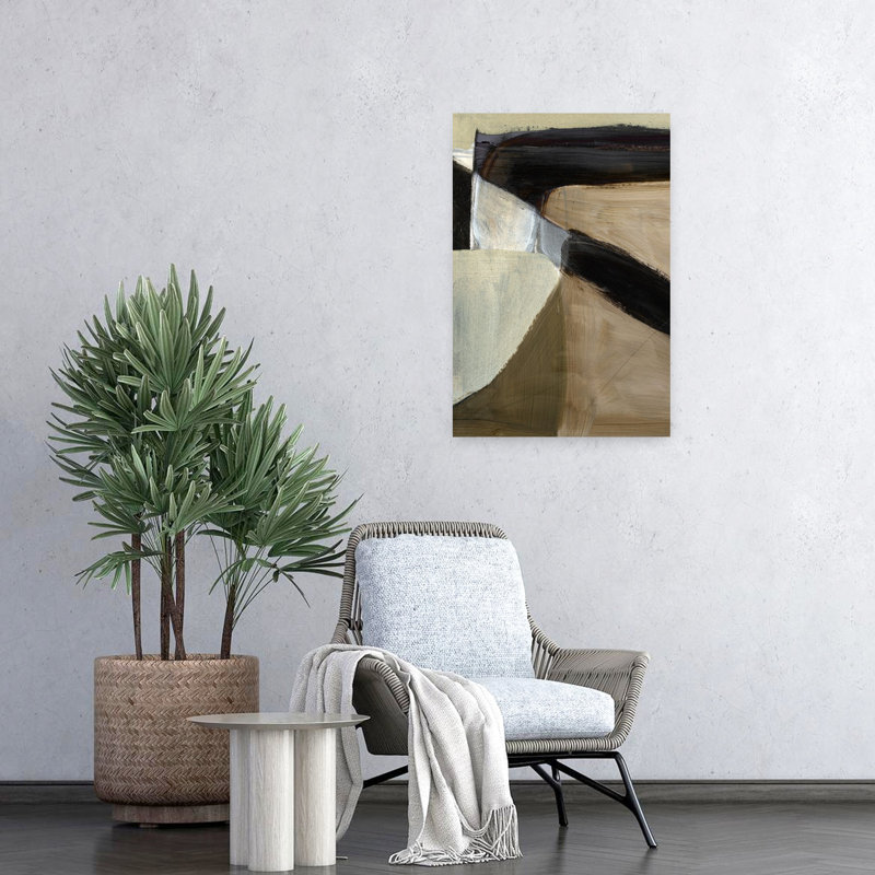 Art contemporain contemporain abstrait, H 24 po x l 16 po