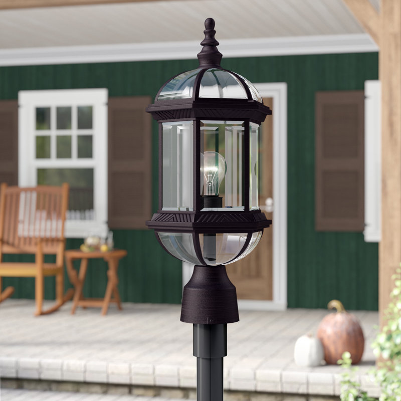 Tête de lanterne 1 lumière Roscoe, Rouille