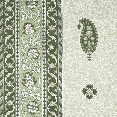 Schumacher x Mark D. Sikes Ojai Paisley Fabric