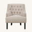 Chaise d'appoint 28 po Bania-1882543141