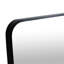 Miroir de salle de bain 24 x 32 pouces avec cadre noir - verre et dossier exceptionnels de 4 mm pour différentes pièces