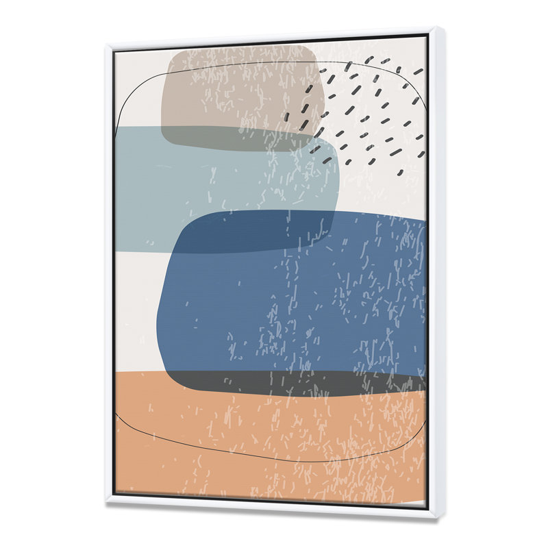«Minimal Elementary and Geometric Compostions XXxxxxxx», reproduction sur toile flottante, H 20 po x l 12 po x P 1 po