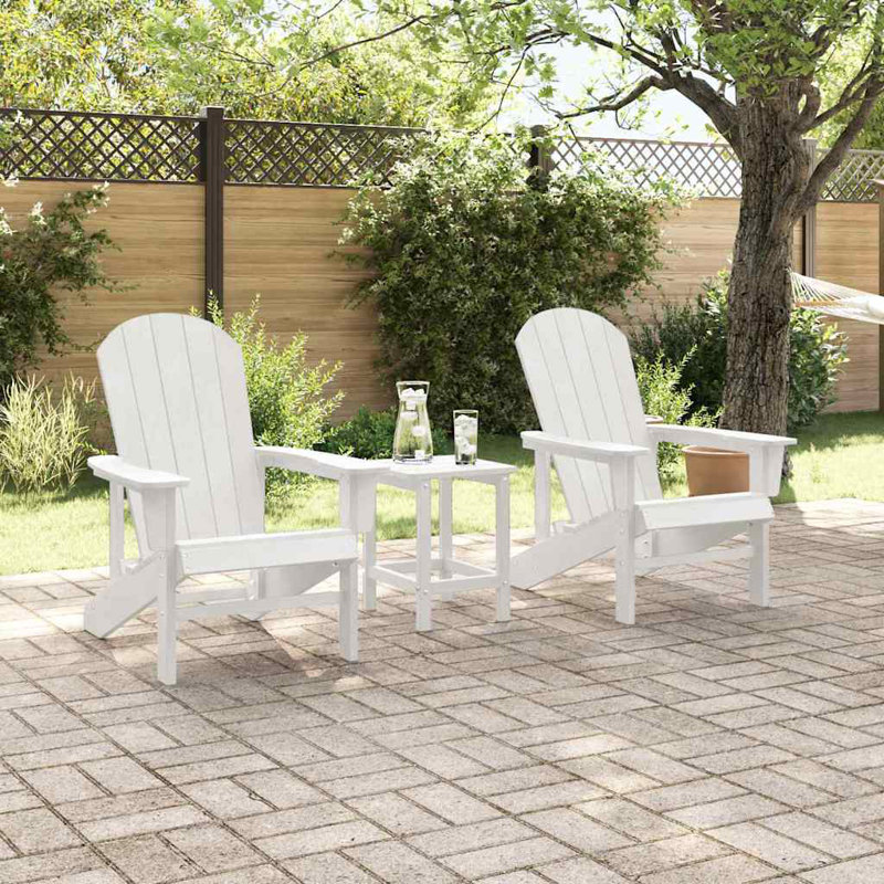Outdoor Adirondack Chair, White