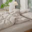Ensemble de housse de couette rayée 100% coton délavé 3 pièces-137896371-137896369