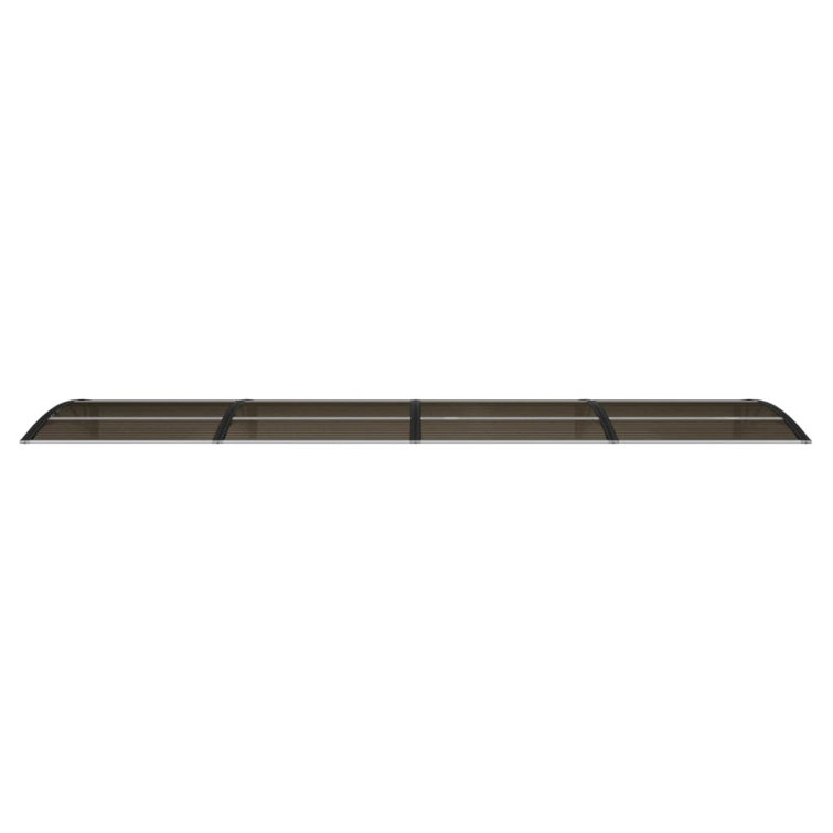 Dakota Fields 400cm W x 100cm D Glass Cover Retractable Door / Window Awning
