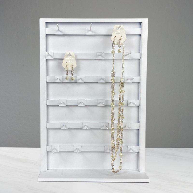 Présentoir à bijoux avec crochets