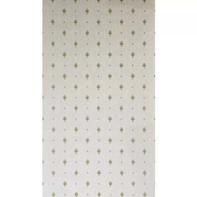 Royal Beige Cream Brass Faux Fabric Textured Aristocratic Baroque Wallpaper Roll