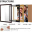 Cadre 11 x 14 avec passe-partout 8,5 x 11