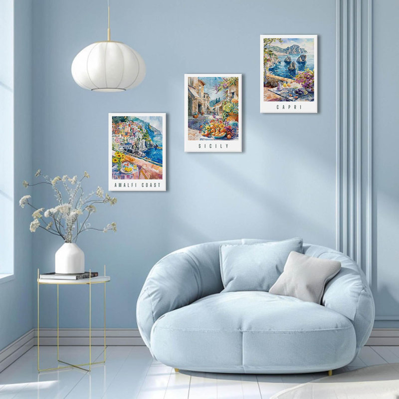 3 Piece Wrapped Canvas Print