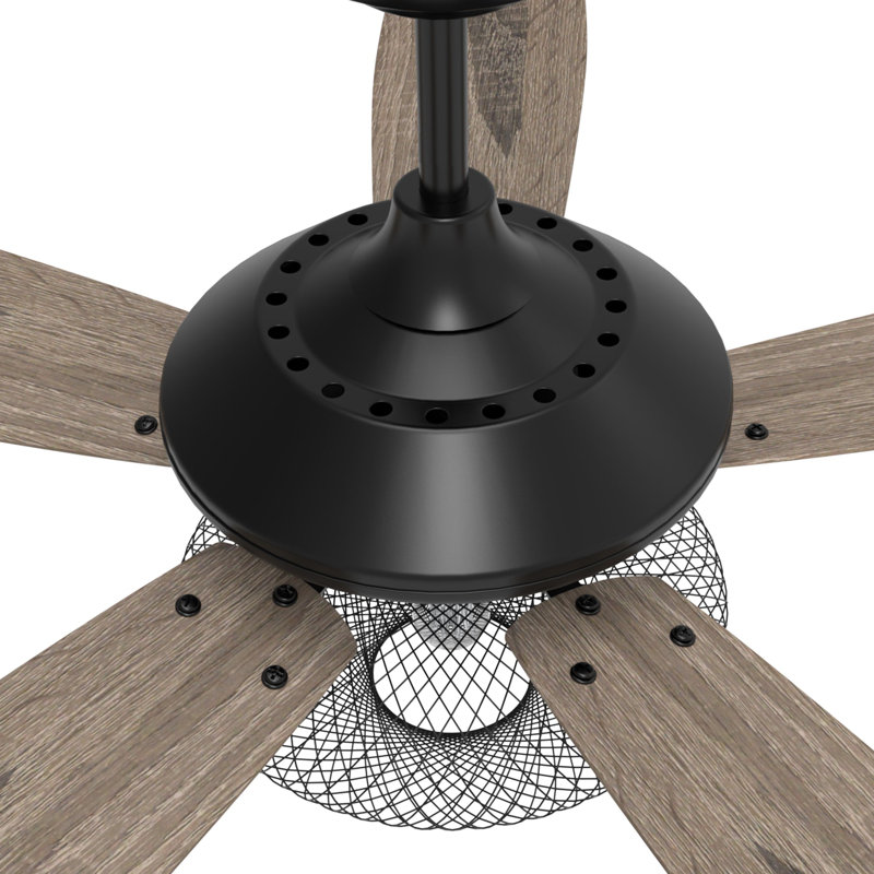 Ventilateur de plafond Karson avec télécommande, ensemble d'éclairage inclus, 200 tr / min