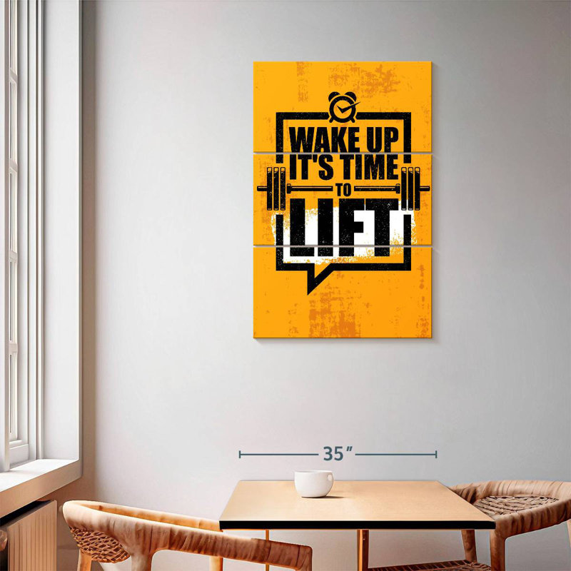Citation «Kema Time To Lift», H 57 po x l 36 po