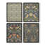 Vintage Abstract Print CLXVII  Framed Print - Set of 4-1178507487-1178507485