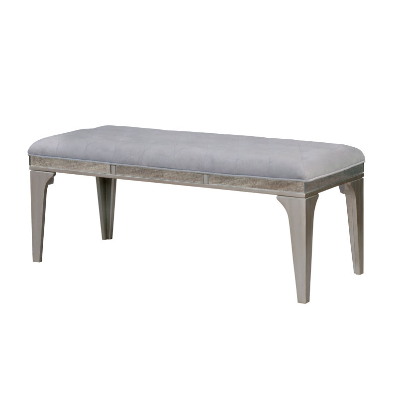 Izora Polyester Upholstered Bench