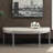 Coastal Button Tufted Upholstered Bench