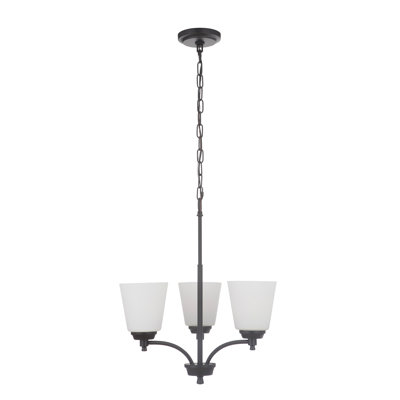 Lustre classique/traditionnel ombré 3 lumières Wynn