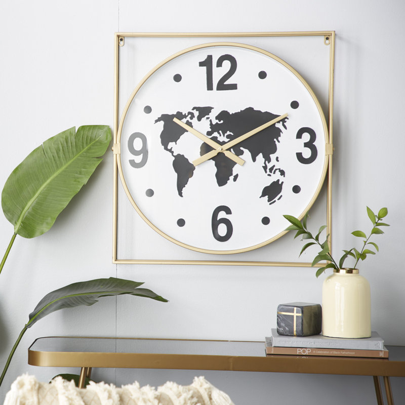 Horloge murale surdimensionnée 24,5 "Jordanna