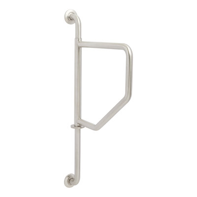 Lifestyle & Wellness Swing away Bathroom Shower Safety Grab Bar -  Seachrome, GW-4236-QCR-SS